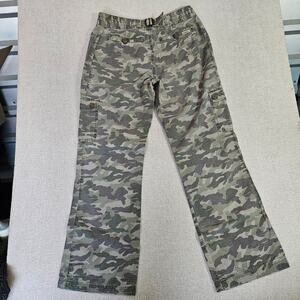 Gander Mountain Womens 10L Camo Cargo Pants Cotton Adjustable Waist